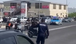 В Актау 1 мая 40 водителей мопедов привлекли к ответственности за нарушения ПДД