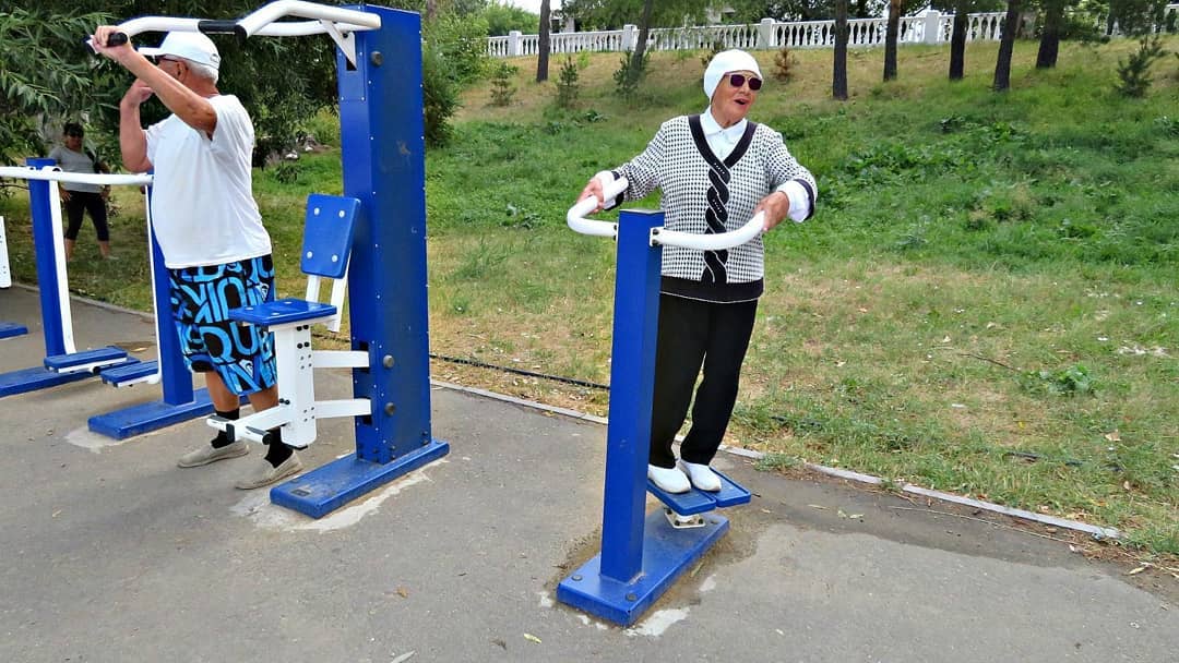 Возраст спорту не помеха!