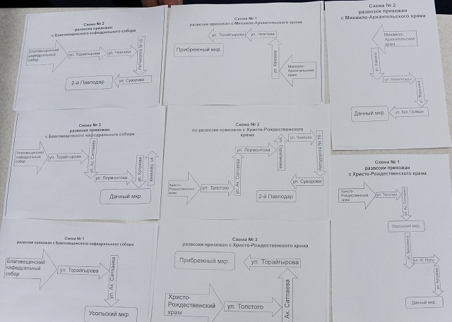 Дополнительный транспорт запустят для прихожан после пасхальной службы в Павлодаре  