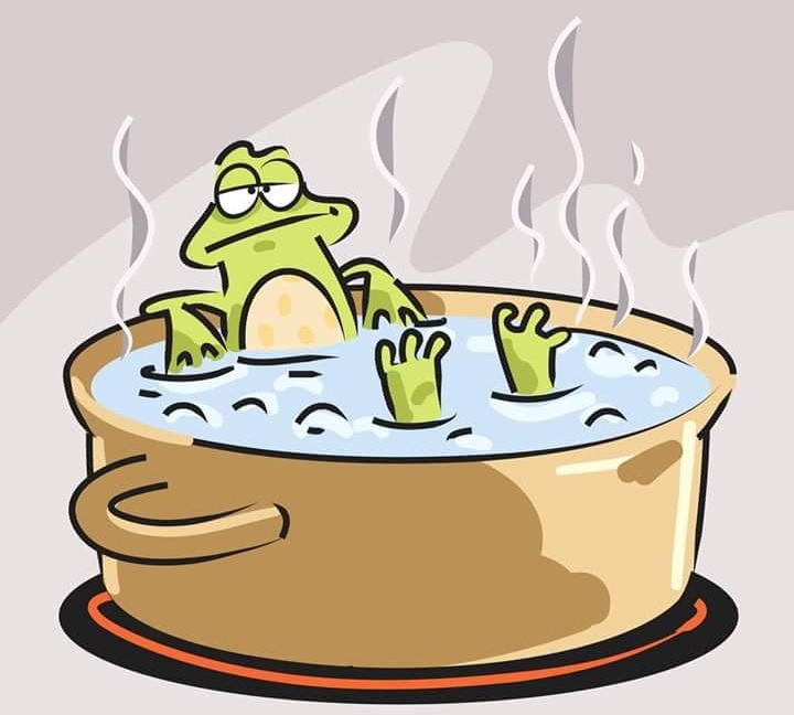 СИНДРОМ ЛЯГУШКИ В КИПЯТКЕ порочный круг, который истощает нас