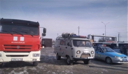 С помощью громкоговорителя павлодарцев призвали уступать дорогу пожарным