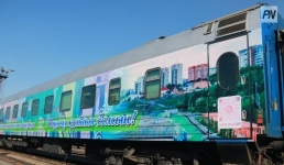 Снимки павлодарского фотографа нанесли на вагоны поезда «Павлодар – Туркестан»