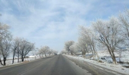 Движение транспорта ограничили на республиканской трассе в Павлодарской области