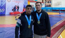 Павлодарцы выиграли чемпионат Казахстана по борьбе на поясах