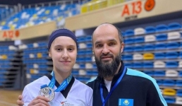 Павлодарка отличилась на спартакиаде по тхэквондо