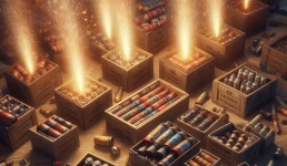 Коробки с опасными фейерверками изъяли у павлодарцев