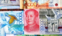 Отрицательный объем покупки китайского юаня наблюдался в Мангистау в прошлом году