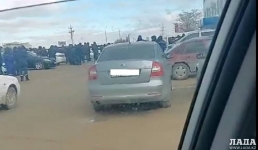 В Сети появилось видео скопления нефтяников в Актау