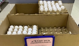 Стоимость десятка яиц в Актау варьируется от 550 до 667 тенге