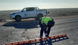 Проверка качества: строительство дороги «Курык-Жетыбай» еще не завершено