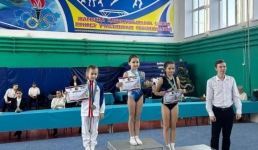 Юная павлодарка завоевала «золото» в прыжках на батуте