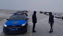 В Мангистау ожидается гололёд: трассы открыты