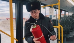 Без страховки и с нарушениями: за водителей автобусов взялась полиция в Мангистау