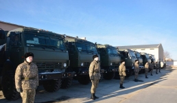 В Актау морские пехотинцы получили современную военную технику