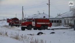 В Павлодаре сгорел человек