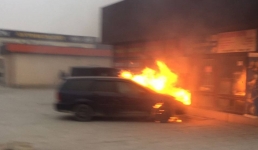 За неделю в Мангистау сгорели три автомобиля