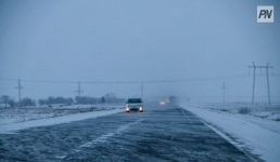 Павлодарские трассы закроют из-за мороза