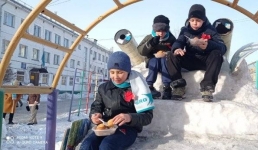 Школьники Павлодарского района поиграли в «Зарницу»