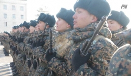 В Павлодар прибыли будущие офицеры Национальной гвардии