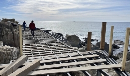 Участок Скальной тропы перестраивают в Актау