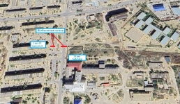 В Актау будут временно закрыты автомобильные дороги между 1 и 1А микрорайонами