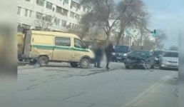 Один человек пострадал в результате аварии в Жанаозене