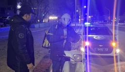 За нарушение правил безопасности привлекли более ста мотоциклистов и мопедистов в Мангистау