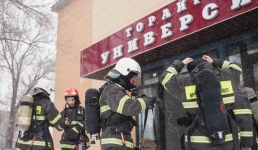 Эвакуацию при землетрясении отработали павлодарские студенты