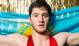 Борец из Актау Камиль Куруглиев стал чемпионом турнира в Армении