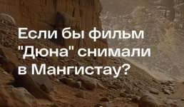 Если бы фильм «Дюна» снимали в Мангистау: трэвел-блогер сравнил пейзажи региона с известным кино