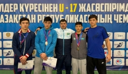 Мангистауские борцы завоевали две золотые и две серебряные медали на чемпионате Казахстана