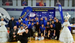 Команда «Burgylau» из Жанаозена стала серебряным призером чемпионата Казахстана по футзалу