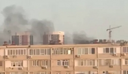 Чёрный дым напугал жителей Актау