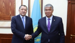 Актау - культурная столица тюркского мира: аким Мангистау встретился с Генеральным Секретарем ТЮРКСОЙ Султаном Раевым