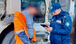 За повреждение дороги оштрафовали владельца авто в Актау