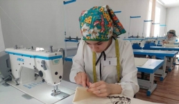 Павлодарские старшеклассники соревновались в пошиве сумок-шоперов