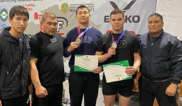 Мангистауские пауэрлифтеры завоевали три медали на чемпионате страны