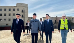 Аким Актау поручил построить временную дорогу в 16 микрорайоне