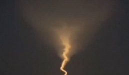 «Космическая медуза»: жители Актау наблюдали в небе необычное свечение