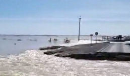 Какие участки автодороги Доссор-Актау размыло паводками