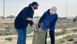 Аким Актау призвал предпринимателей к участию в субботниках