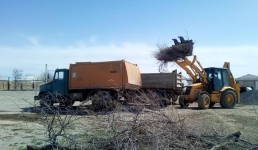 В Мангистауском районе также прошли экологические акции «Таза Қазақстан» и «Таза өлке - Маңғыстау