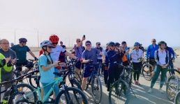 Велосезон открыли в Актау