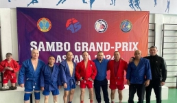 Павлодарские ветераны стали лучшими самбистами страны