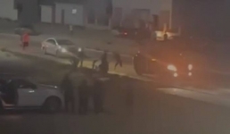 Потасовка водителей на дороге в селе Курык попала на видео