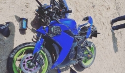 В Актау во время мотопробега произошло две аварии: есть пострадавший