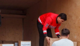 Павлодарские общественники помогли пострадавшим от наводнения