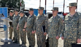 Павлодарские военные показали аккуратность в хранении оружия