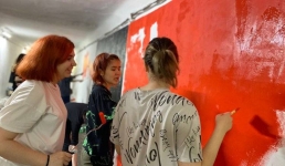 Стены подземного перехода в Павлодаре распишут стихами