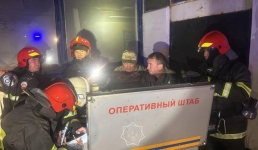 Крупный пожар потушили на павлодарском производстве